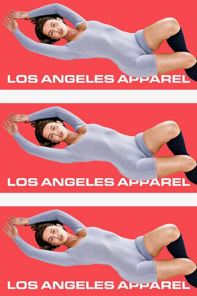 Los Angeles Apparel 83058GD - Garment Dye Sweetheart Pinch Front Long Sleeve Biketard 2