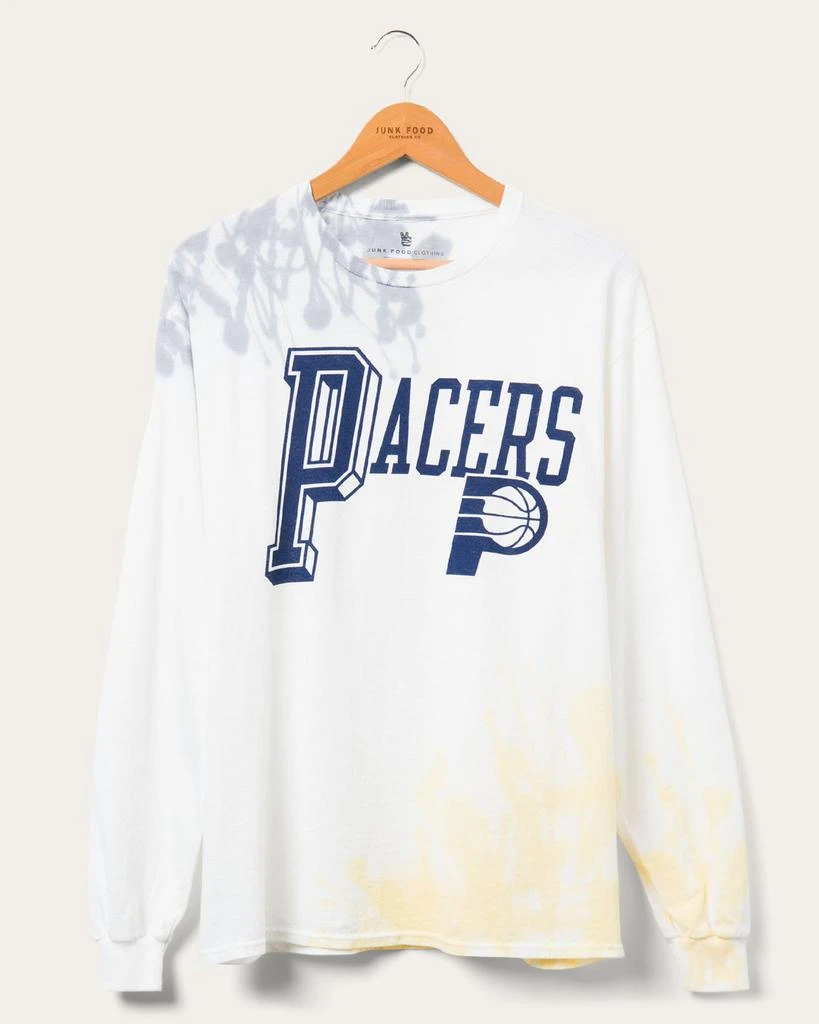 Junk Food Clothing NBA Indiana Pacers Tie Dye Flea Market Long Sleeve Tee 1