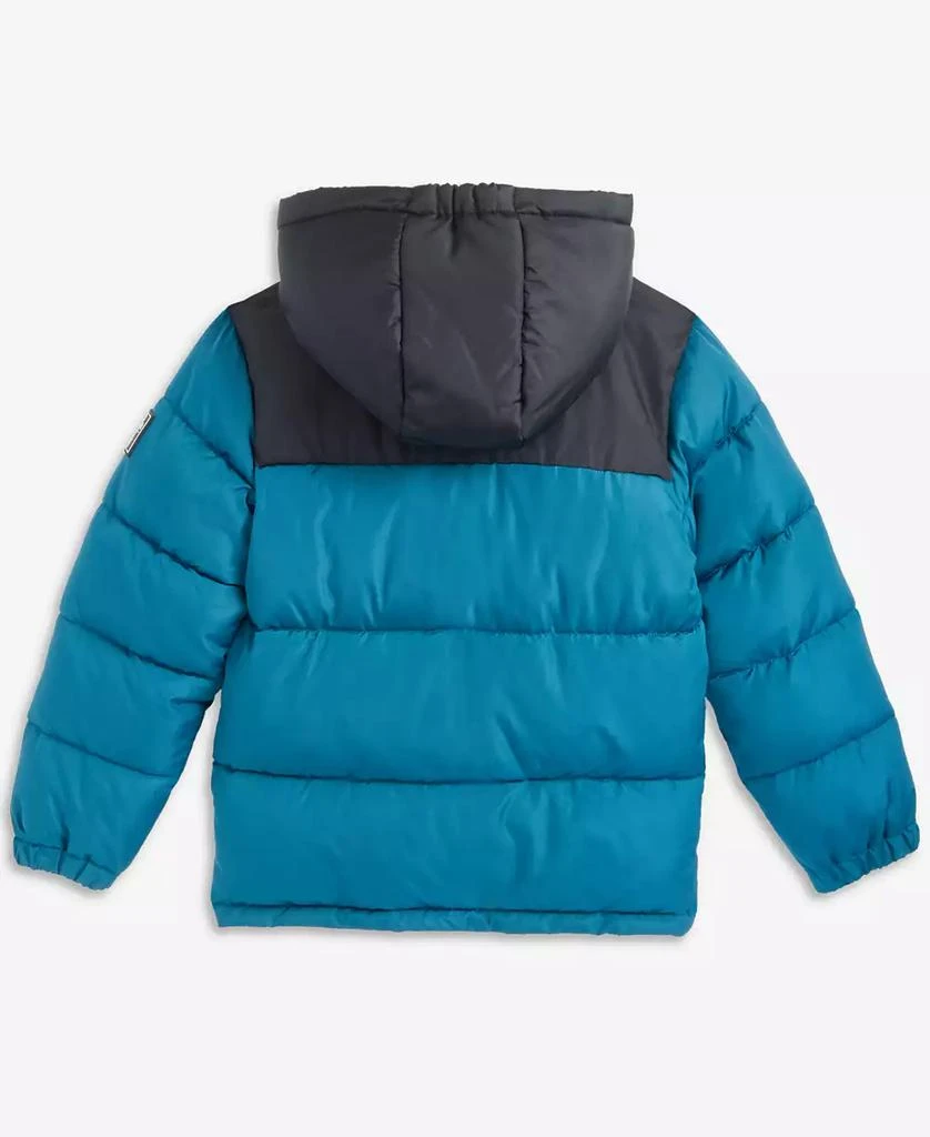 Reebok Big Boys
 Contrast Yoke Long Sleeve Puffer Jacket 6