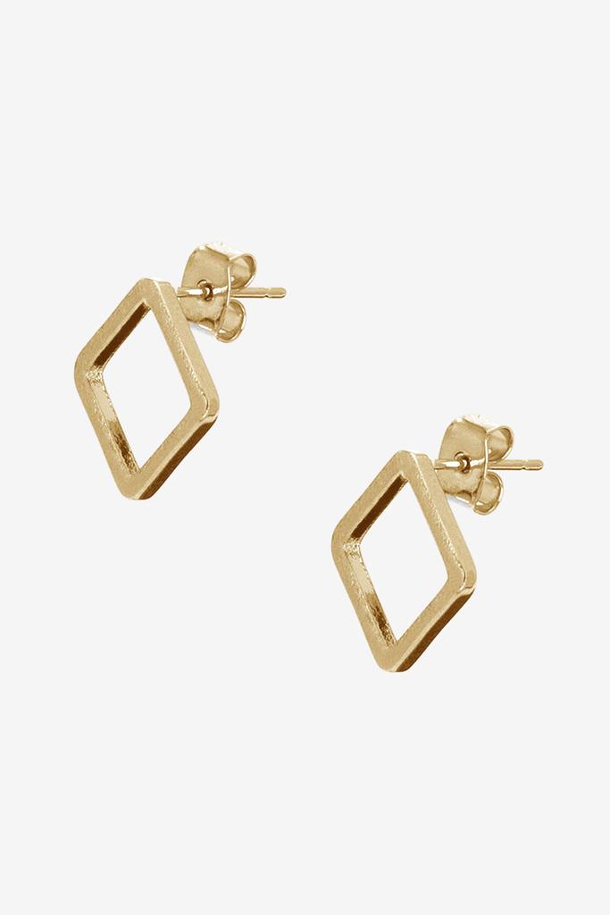 Los Angeles Apparel JWL103 - Square Stud Earring