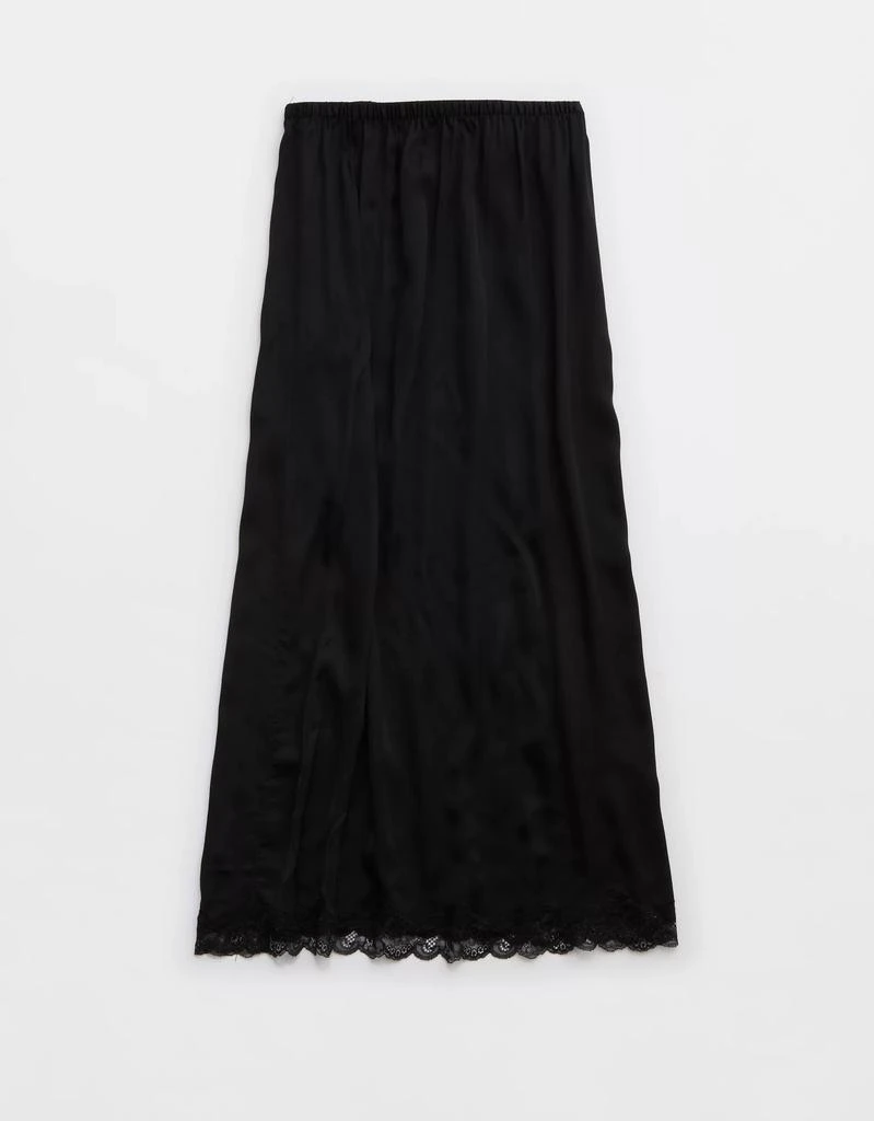 Aerie Aerie Satin Midi Skirt 4