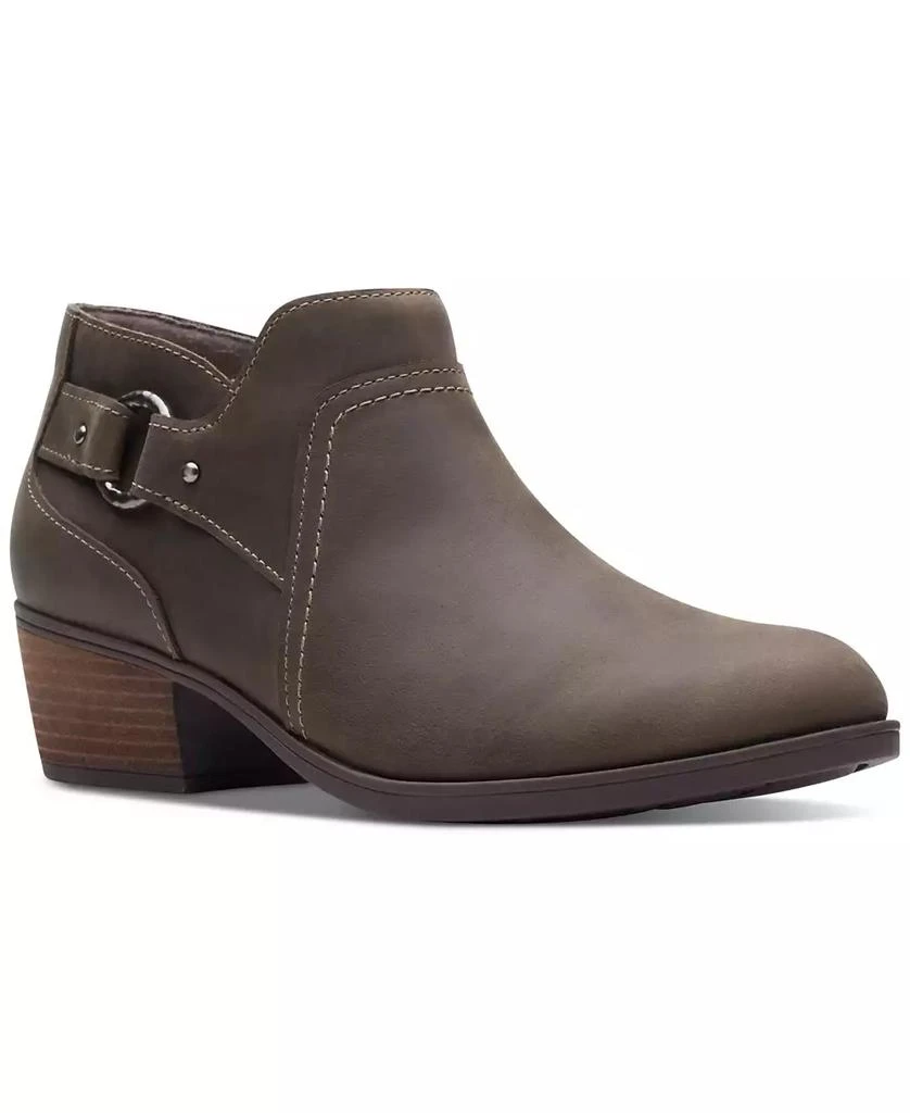 Clarks Women's Charleton Grace Buckled Ankle Booties 1