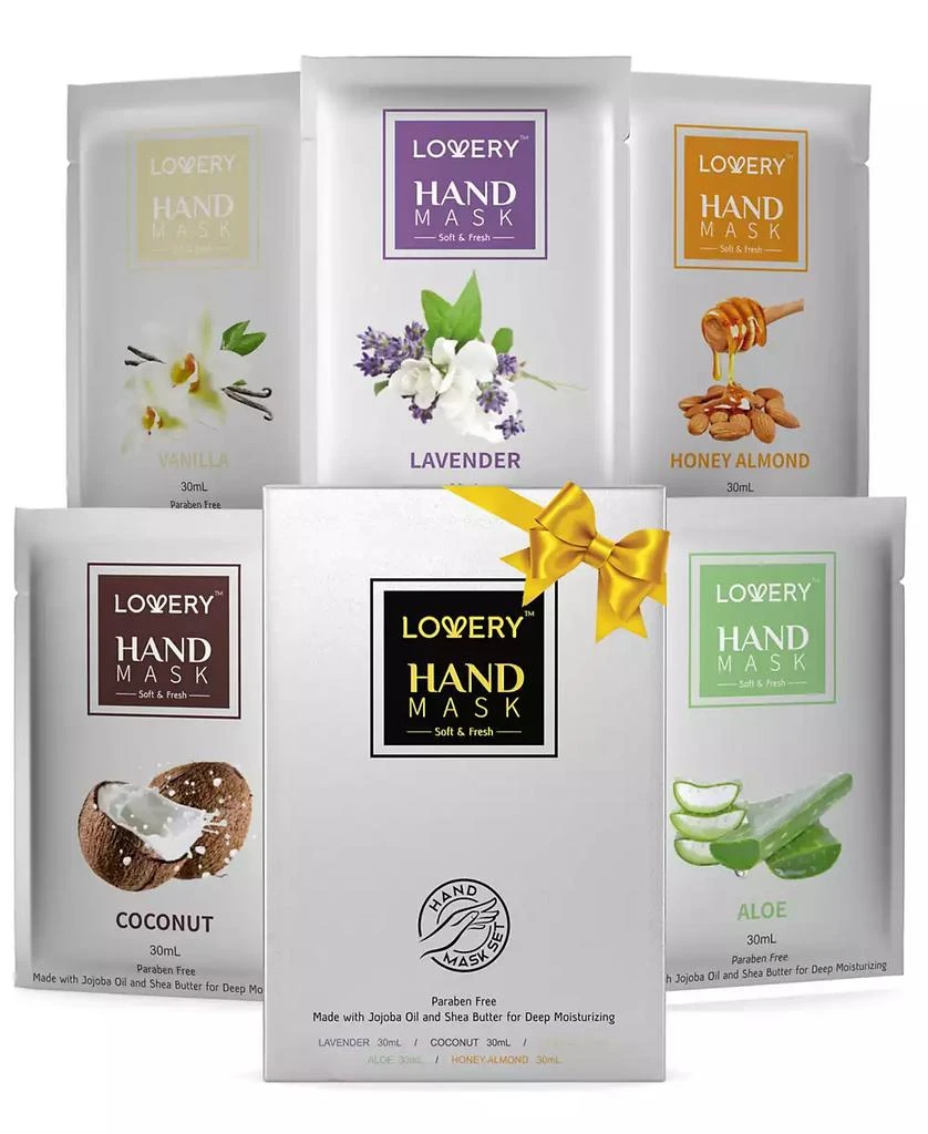 Lovery Deep Conditioning Hand Mask Set, 5 Piece 1