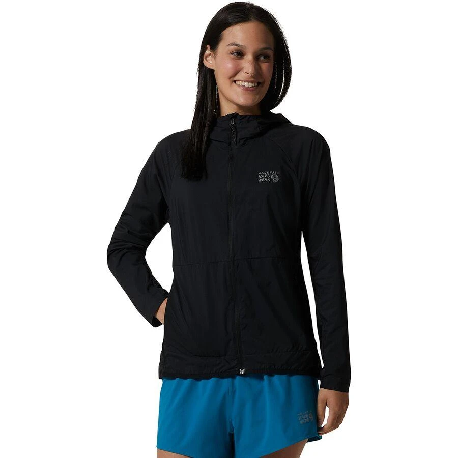 Mountain Hardwear Kor AirShell Wind Hooded Jacket - Women's 1