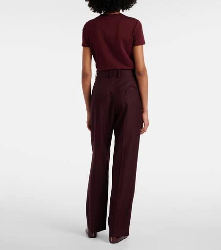 BLAZÉ MILANO Fox high-rise straight pants 3