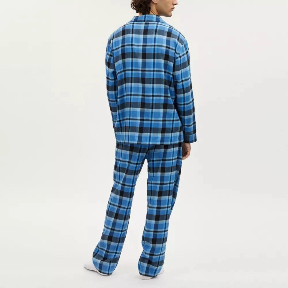 Coach Plaid Pajama Set 3