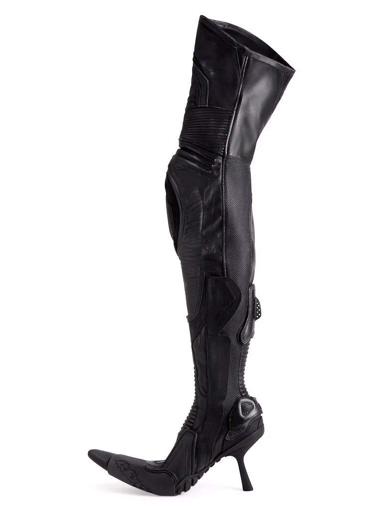 Balenciaga Biker 90MM Over-the-Knee Boots 5