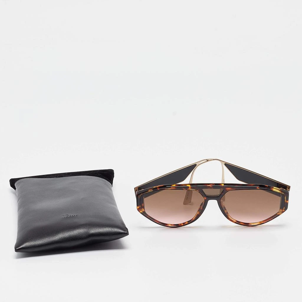 Dior Dior Tortoise Gradient 8686 DiorClan1 Aviator Sunglasses 5