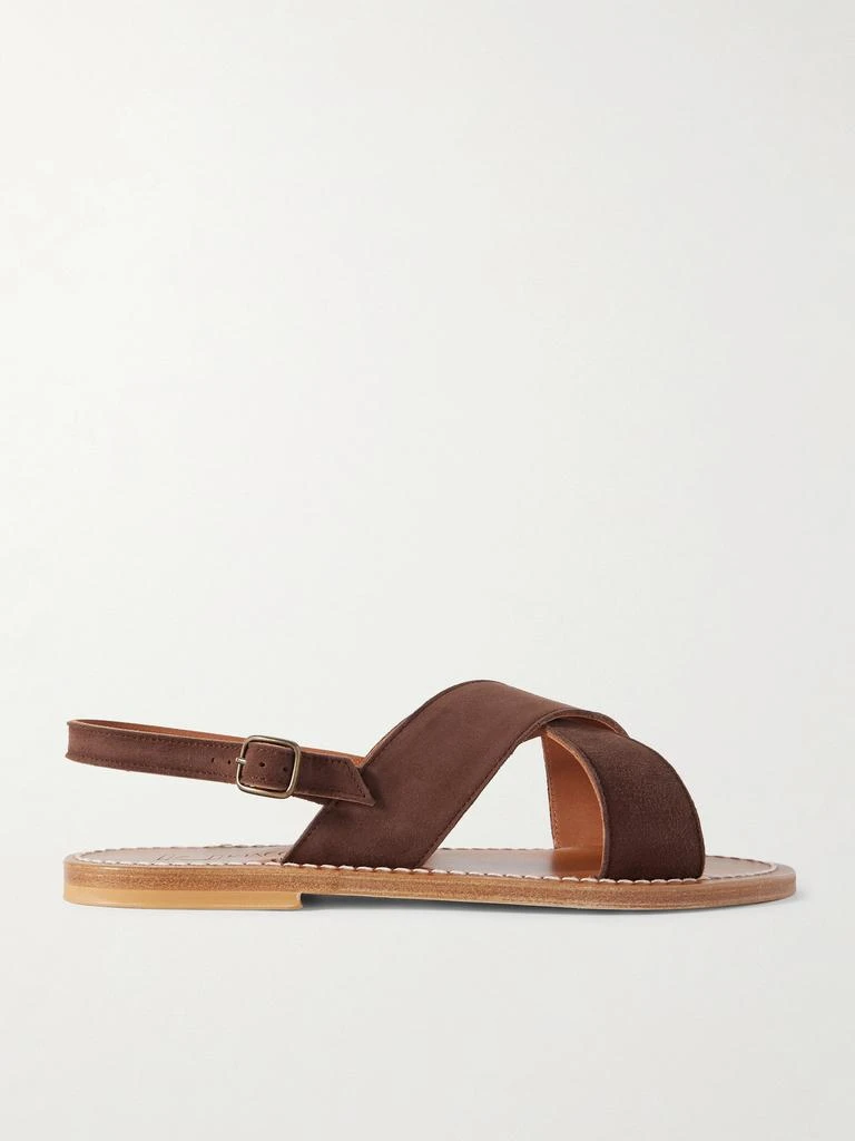 K JACQUES ST TROPEZ Osorno 绒面革凉鞋  - IT35 1