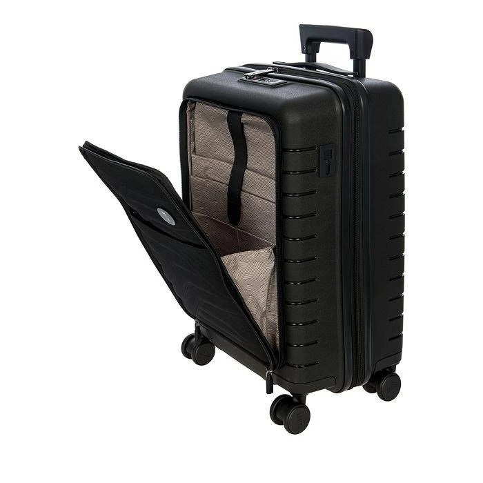Bric's By Ulisse 21" Expandable Carry On Spinner Suitcase with Pocket 7