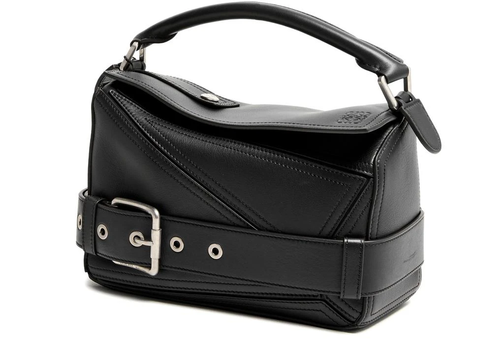 Loewe Small Puzzle Biker bag in shiny calfskin 2