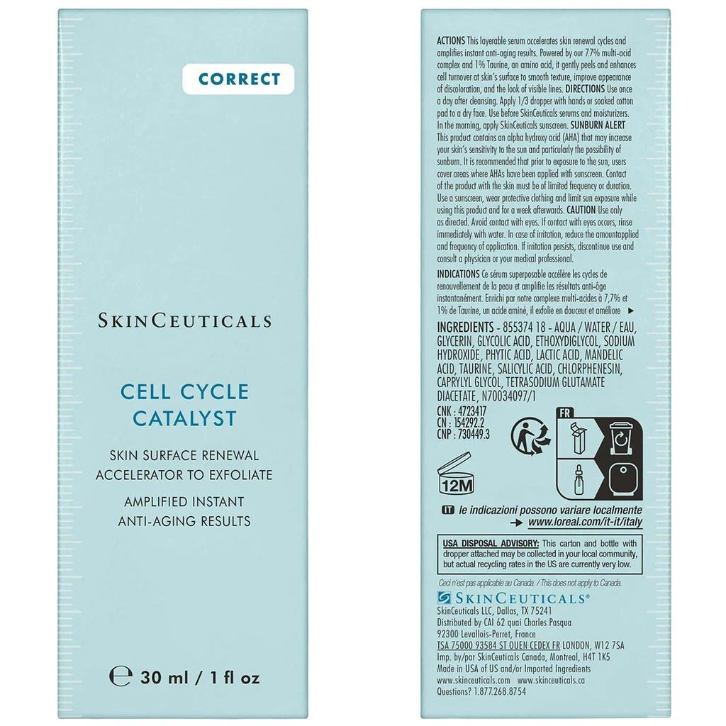 SkinCeuticals Cell Cycle Catalyst Exfoliating Booster Serum 13