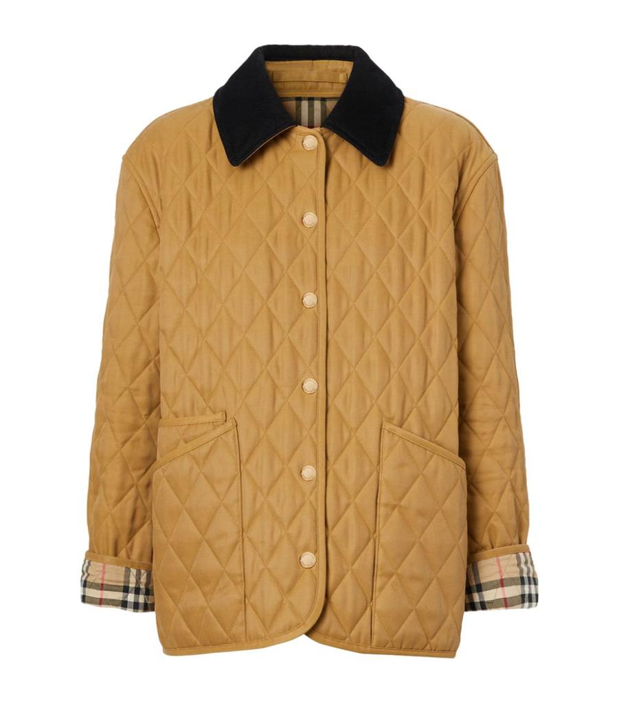 Burberry Diamond Quilted Jacket - Jackets - BeyondStyle