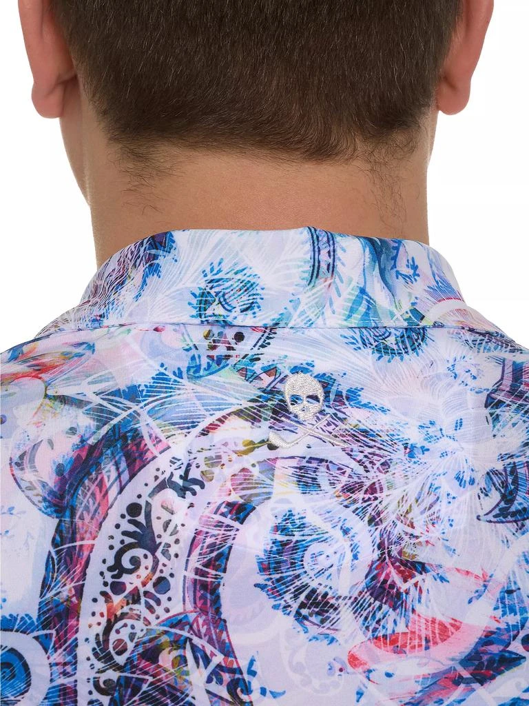 Robert Graham Aurora Paisley Polo 4