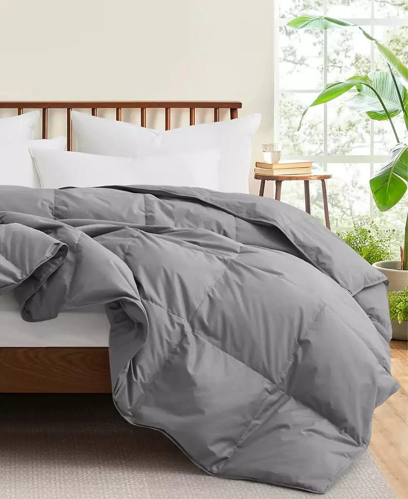 UNIKOME All Season 300 Thread Count Cotton Goose Down Fiber Comforter 5