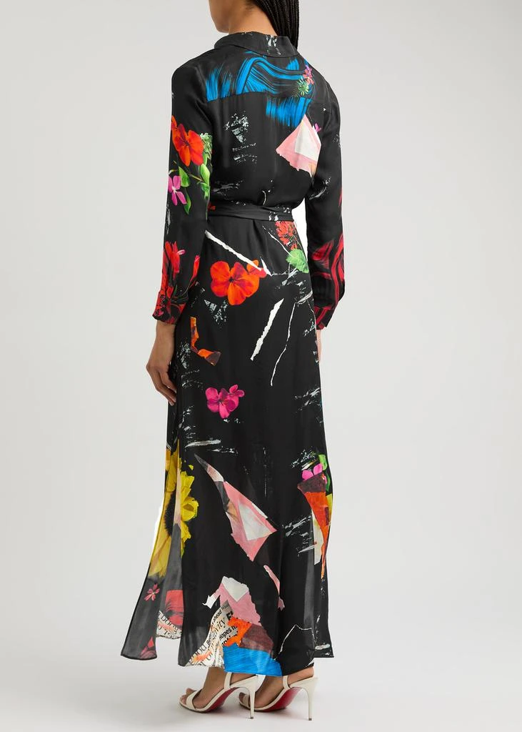 Alice + Olivia Chassidy printed maxi shirt dress 3