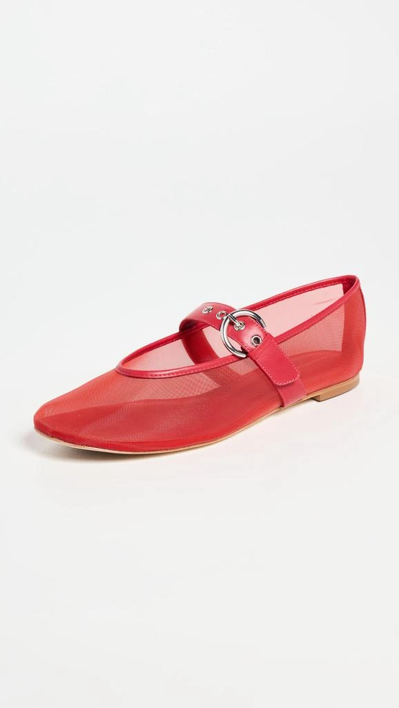 Reformation Exclusive Bethany Mesh Ballet Flats 1