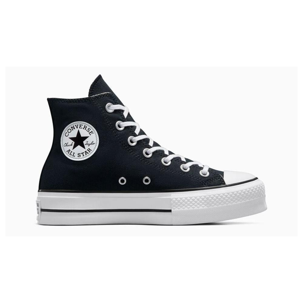 Converse Womens Chuck Taylor All Star Lift Platform Hightop Shoes - Black