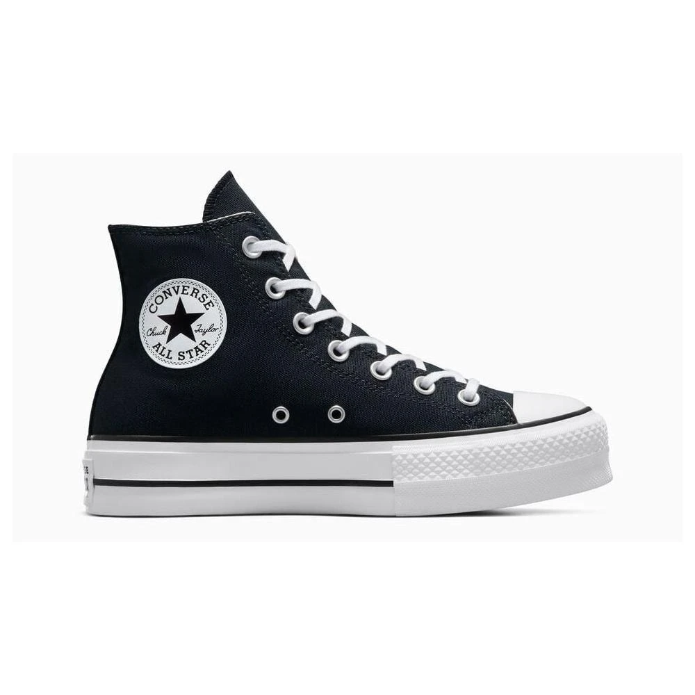 Converse Womens Chuck Taylor All Star Lift Platform Hightop Shoes - Black 1
