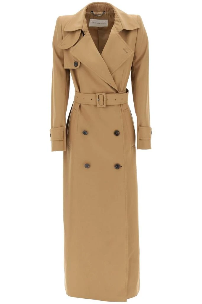 Dries Van Noten Dries Van Noten Double-Breasted Trench Coat 1