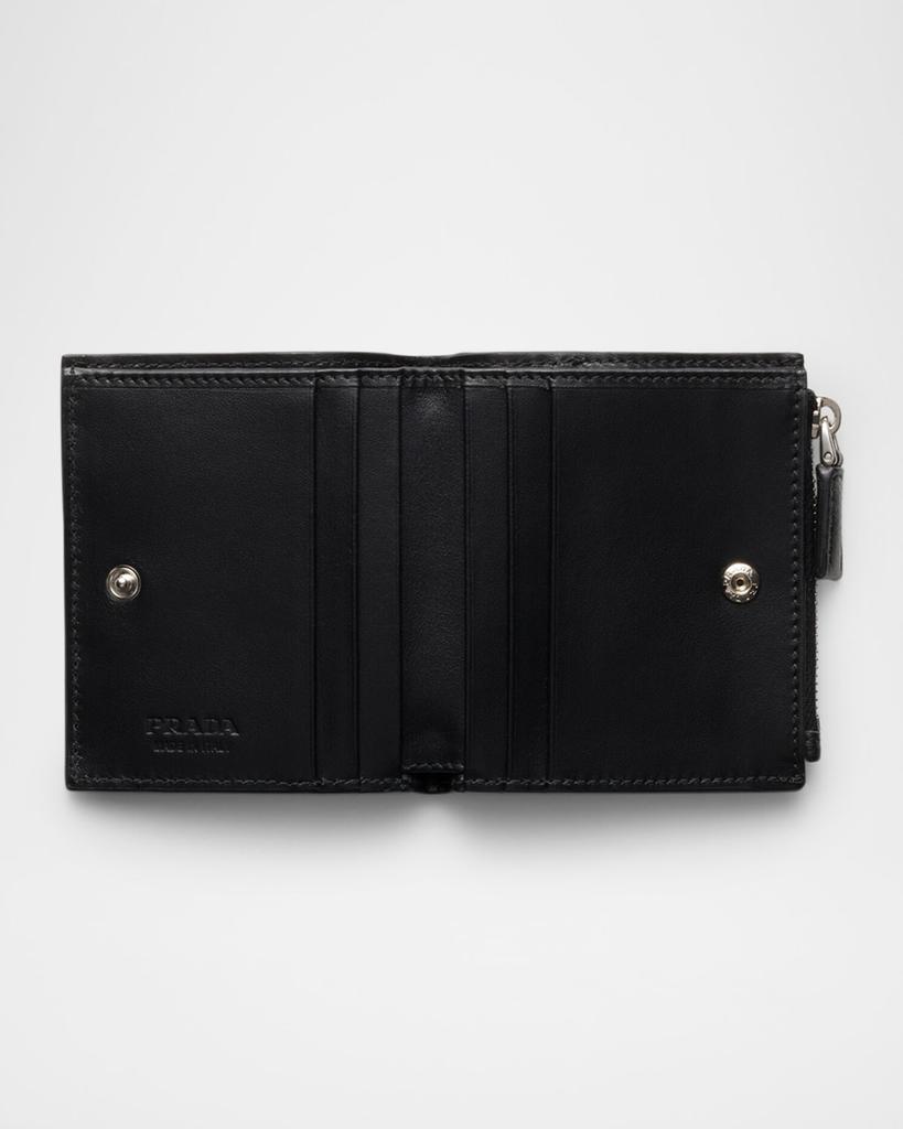 Prada Men's Small Leather Bifold Wallet - Handbags - Compare