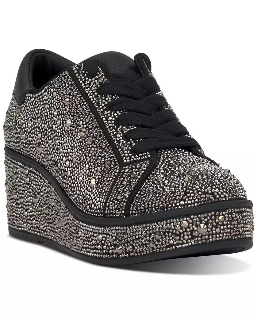 INC International Women's Aideen Wedge Sneakers, Created for Macy's 1