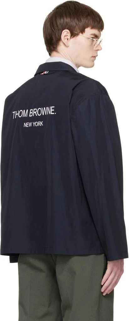 Thom Browne Navy Packable Flap Pocket Blazer 3