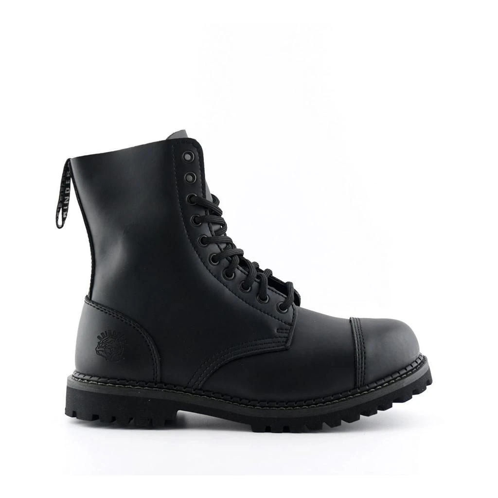 Grinders Stag CS Black Unisex Safety Steel Toe Cap Military Punk Boots 1