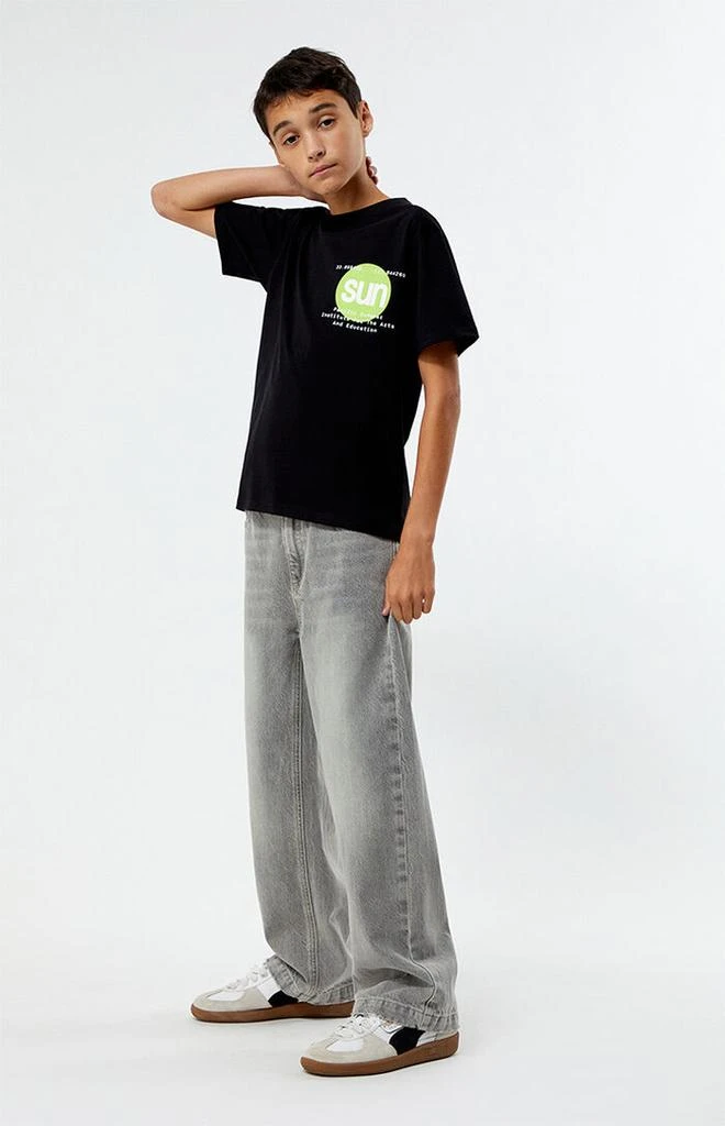 PacSun Kids Gray Baggy Jeans 5