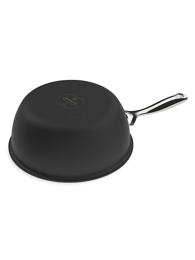 Demeyere Stainless Steel with Ceramic Exterior Coating 2 Quart Saucepan with Lid 6