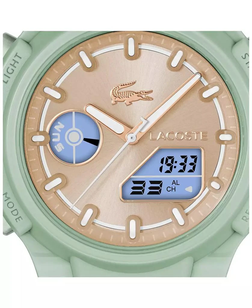 Lacoste Women's LC33 Green Silicone Strap Watch 5