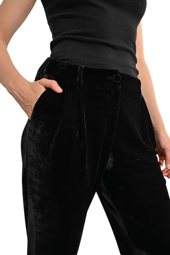 Molly Bracken Molly Bracken - Velvet Cigarette Pants 4