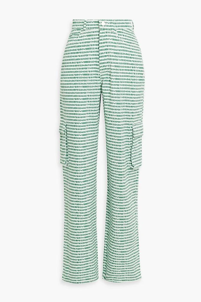 shrimps Annette printed cotton-twill straight-leg pants 1