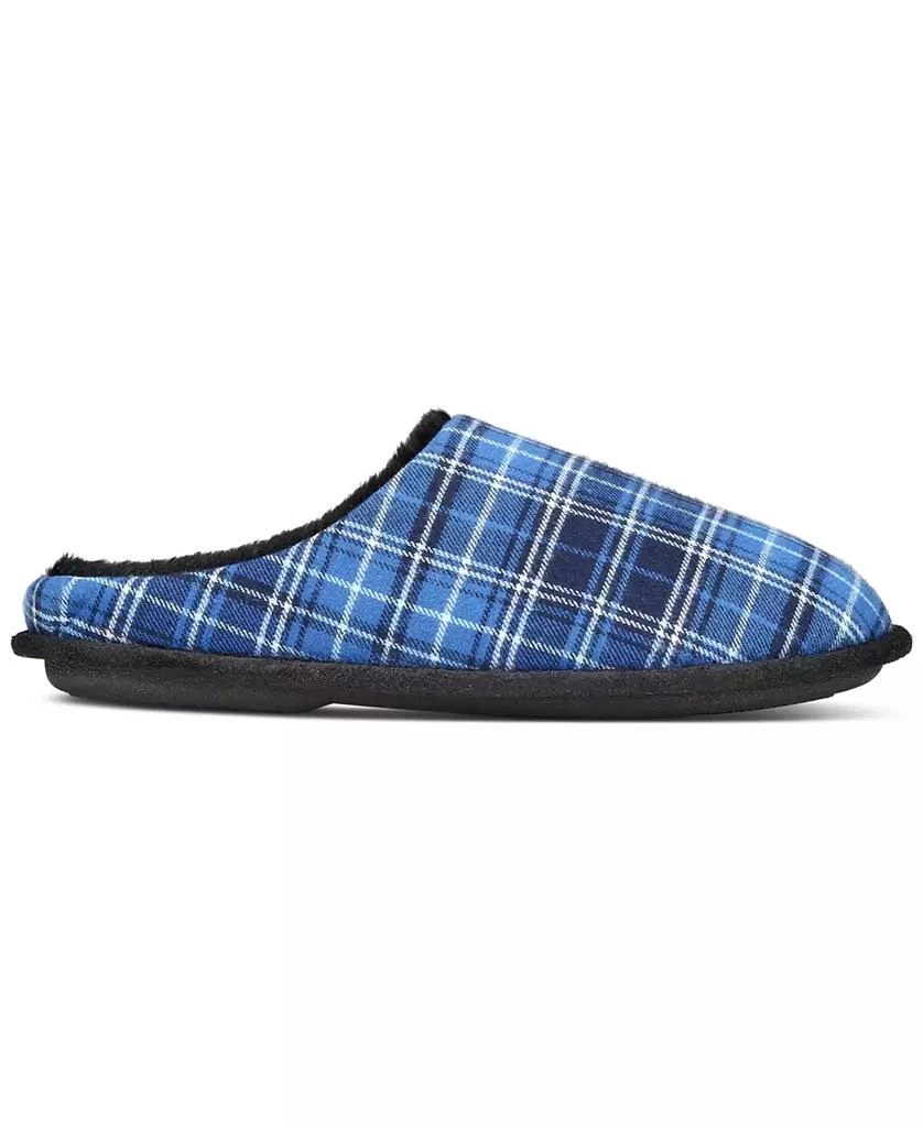 Club Room Men's Plaid Slippers, Created for Macy's 2