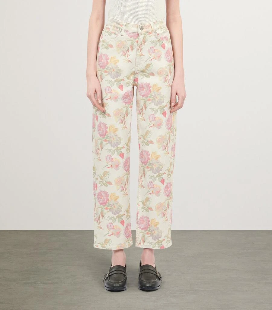 The Kooples Floral Boyfriend Jeans 5