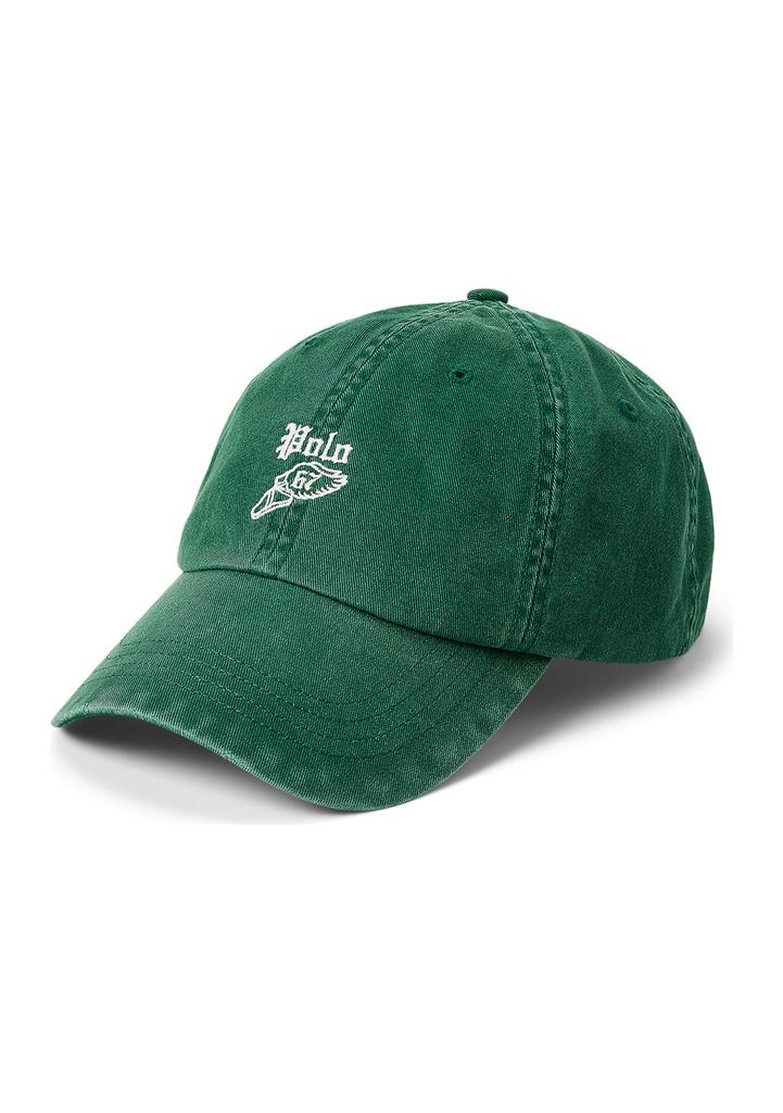 Ralph Lauren Embroidered Twill Ball Cap