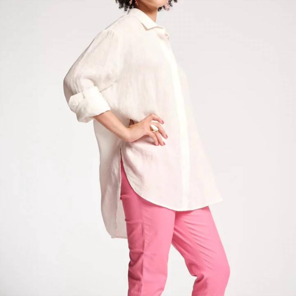 Frances Valentine Frances Valentine - Perfect Oversized Linen Button Down