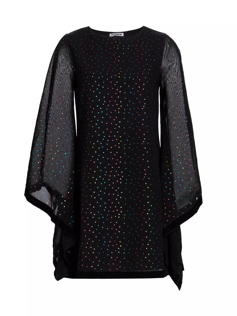 Batsheva Emily Polka Dot Minidress