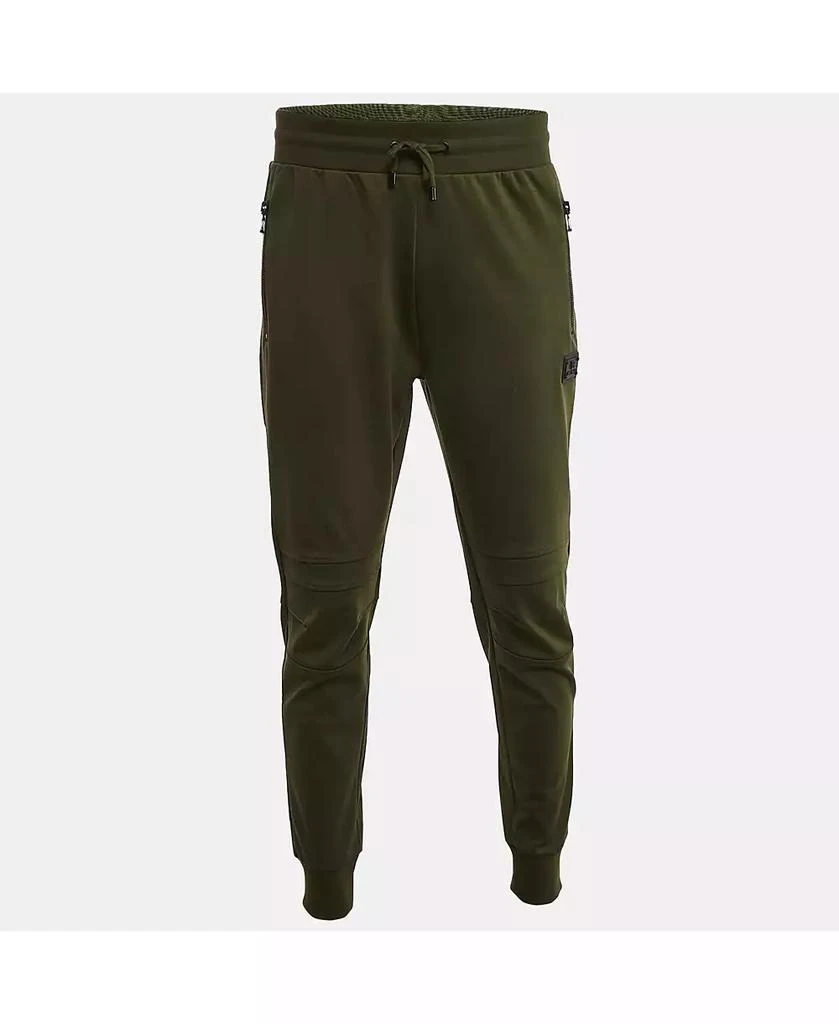 Pre-Owned Balmain Men's Green Jersey Pintuck Detail Track Pants 1