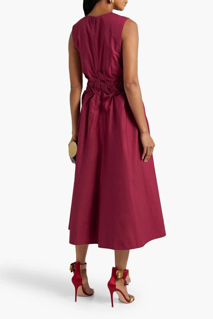ROKSANDA Eifal woven cotton-poplin midi dress 3