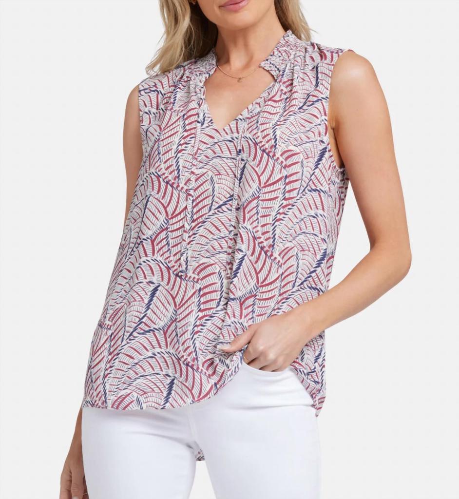 NYDJ Nydj - Sleeveless Gemma Blouse
