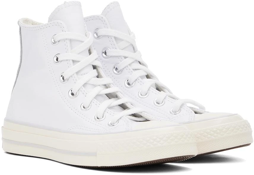Converse White Chuck 70 Leather Sneakers 4
