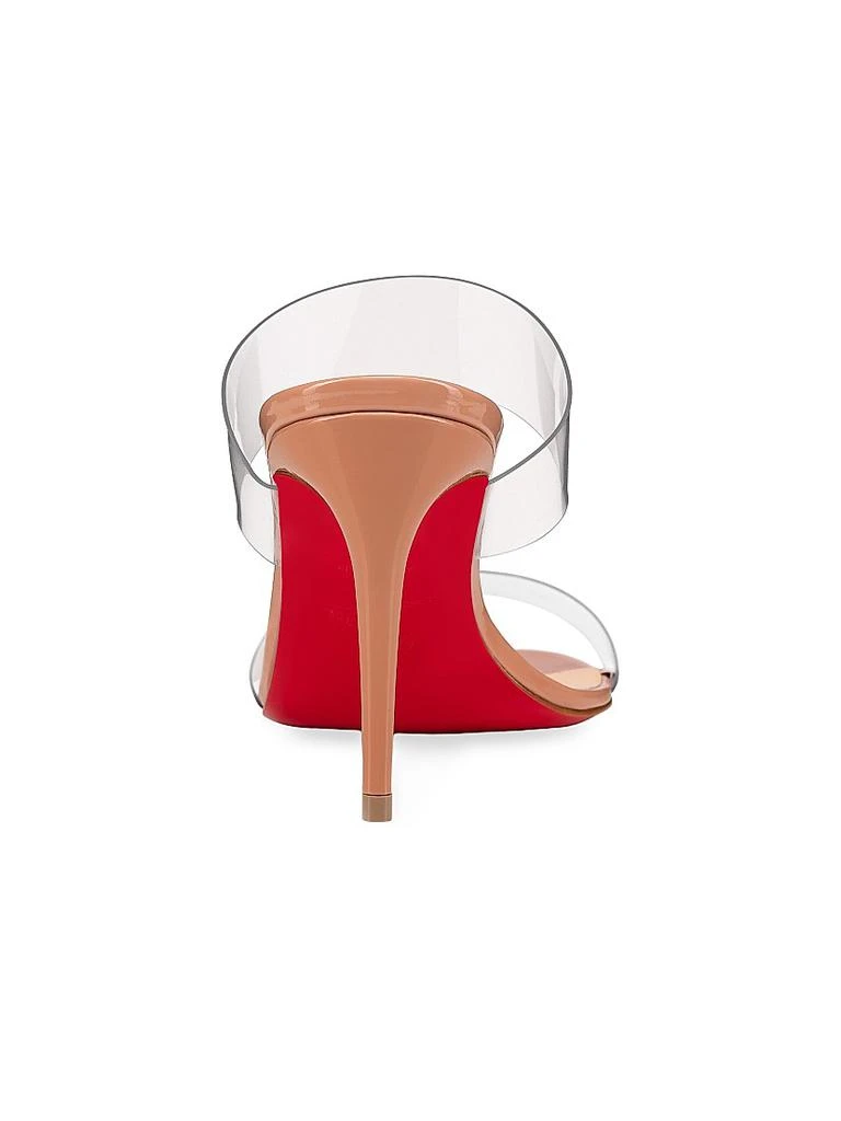 Christian Louboutin Just Nothing 85MM Patent Leather Mules 4