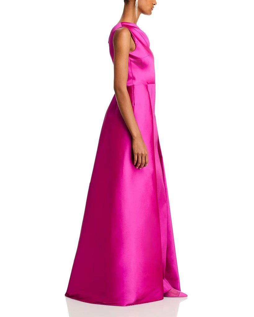 Teri Jon Crepe One Shoulder Gown 5