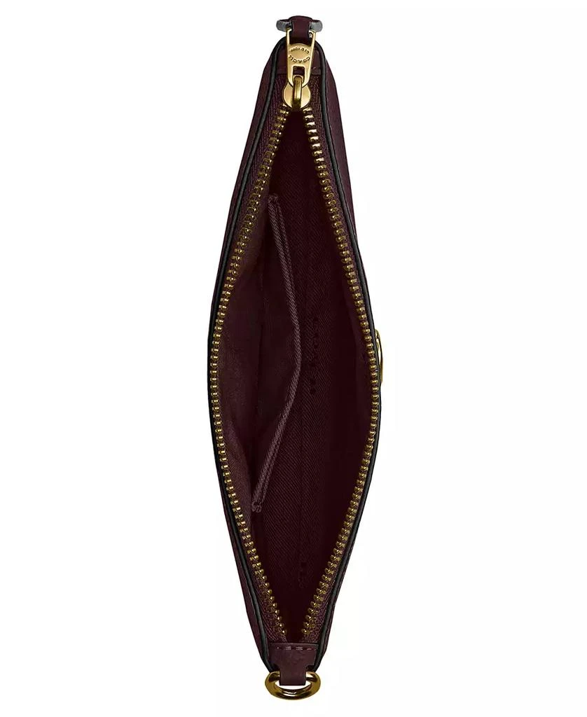 Coach Polished Pebble Leather Small Zip-Top Wristlet 3
