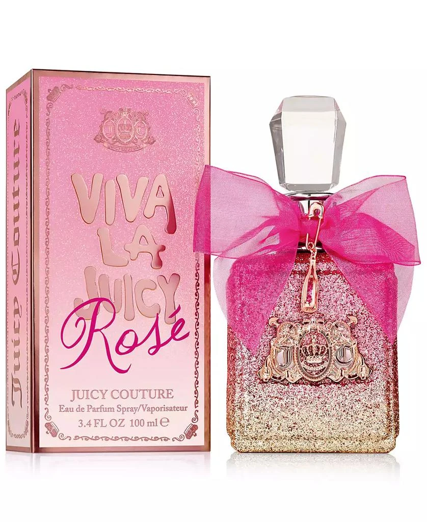 Juicy Couture Viva la Juicy Rose Eau de Parfum, 3.4 oz - Limited Edition 7