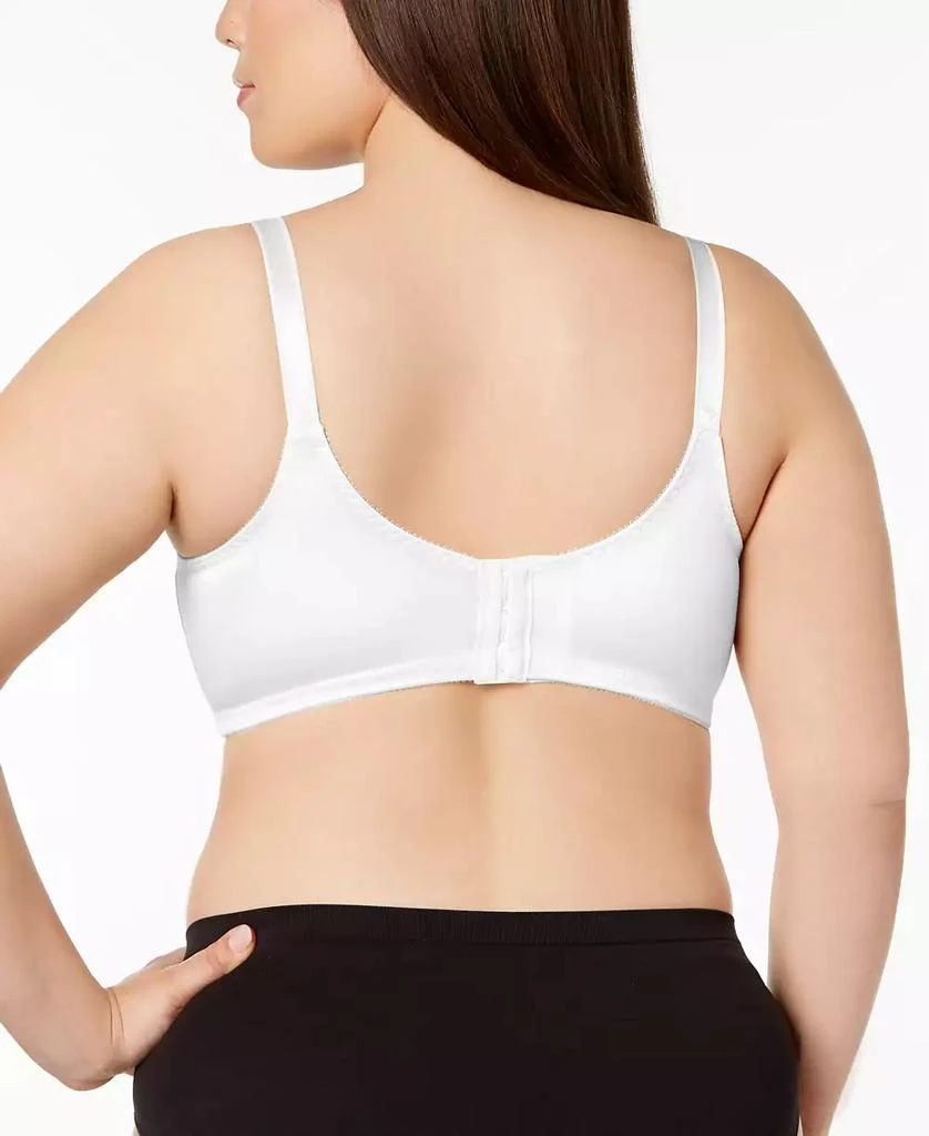 Bali Double Support Tailored Wireless Lace Up Front Bra 3820 5