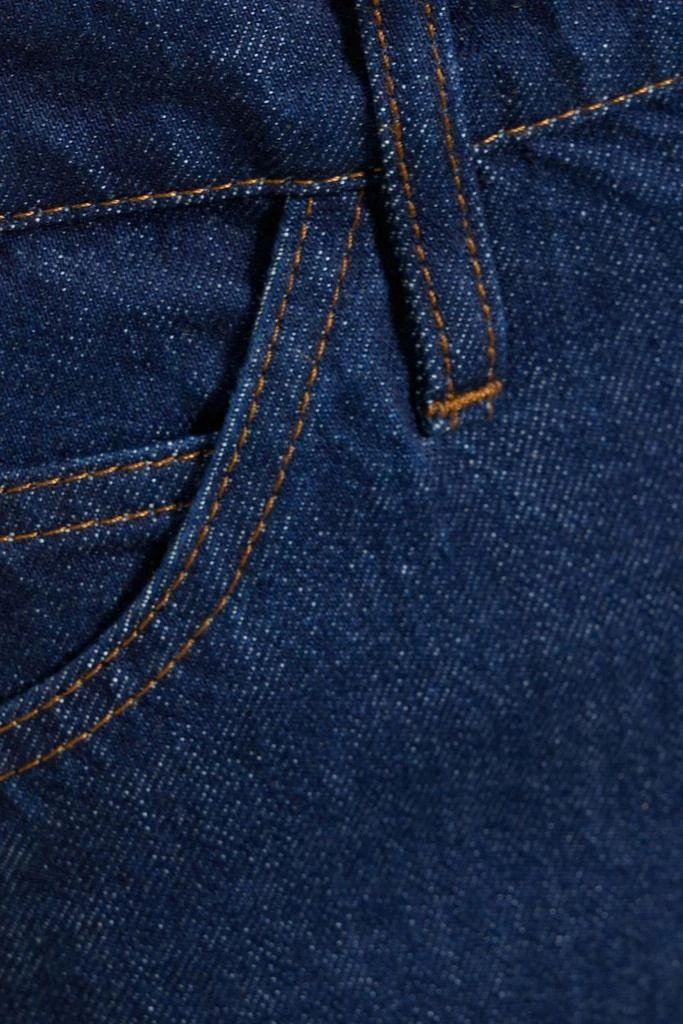 FRAME Le Italien high-rise wide-leg jeans 4