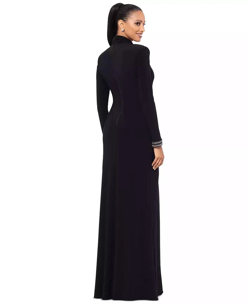 chinese dress ladies Amazon.com: Betsy & Adam Women's Metallic Long Sleeve V-Neck Wrap Gown,  Navy/Royal, 4 : Clothing, Shoes & Jewelry main image 0