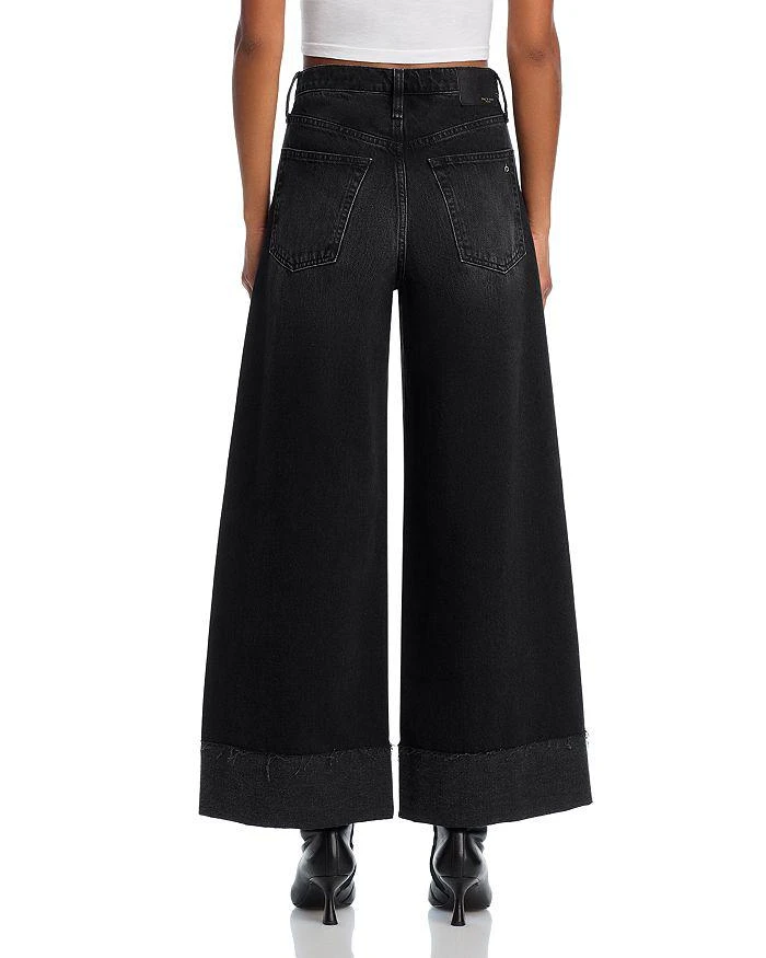 Rag & Bone Sofie High Rise Wide Leg Jeans in Blair 3
